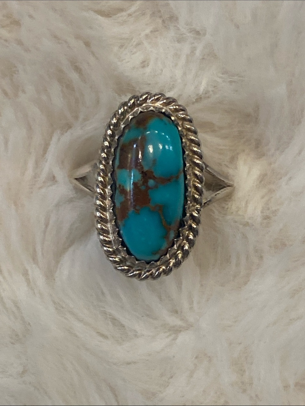 Oval Turquoise Ring
